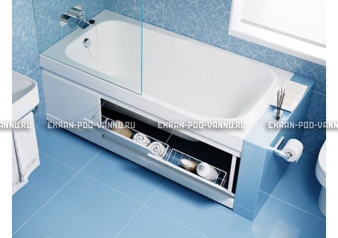 Откидной экран из МДФ Soft Alavann 160 см – купить по цене 9600 руб. в интернет-магазине в городе Рязань картинка 1