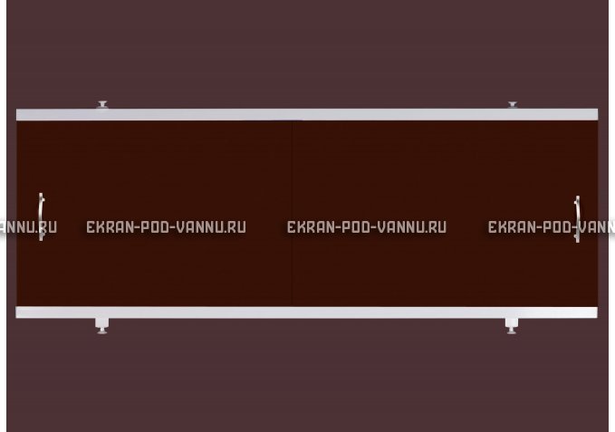 Экран EUROPLEX Универсал шоколад под трубы – купить по цене 6250 руб. в интернет-магазине в городе Рязань картинка 1