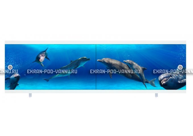 Экран МетаКам Ультралегкий 150 и 170 Дельфины – купить по цене 1590 руб. в интернет-магазине в городе Рязань картинка 2