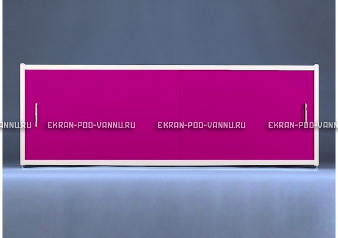 Экран раздвижной EUROPLEX Комфорт фиолетовый – купить по цене 6250 руб. в интернет-магазине в городе Рязань картинка 1