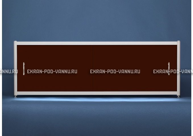 Раздвижной экран EUROPLEX Комфорт шоколад – купить по цене 6750 руб. в интернет-магазине в городе Рязань картинка 1