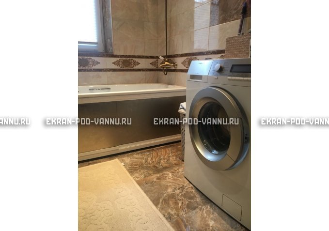 Раздвижной экран EUROPLEX Роликс Бронза текстура – купить по цене 12500 руб. в интернет-магазине в городе Рязань картинка 3
