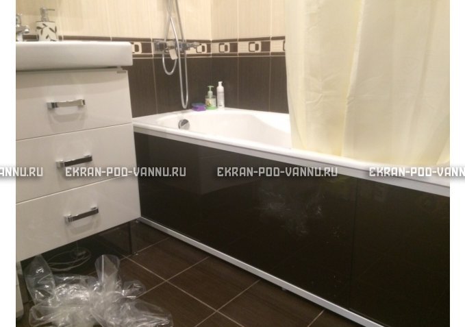 Раздвижной экран EUROPLEX Комфорт шоколад – купить по цене 6750 руб. в интернет-магазине в городе Рязань картинка 3