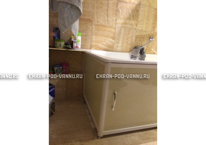 Экран раздвижной EUROPLEX Комфорт слоновая кость – купить по цене 6250 руб. в интернет-магазине в городе Рязань картинка 4