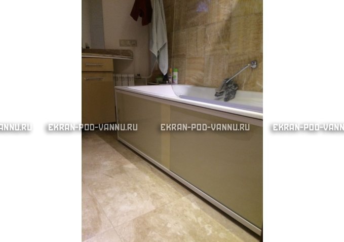 Экран раздвижной EUROPLEX Комфорт слоновая кость – купить по цене 6250 руб. в интернет-магазине в городе Рязань картинка 3