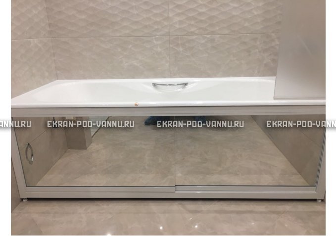 Раздвижной экран EUROPLEX Роликс Зеркальный – купить по цене 9700 руб. в интернет-магазине в городе Рязань картинка 12