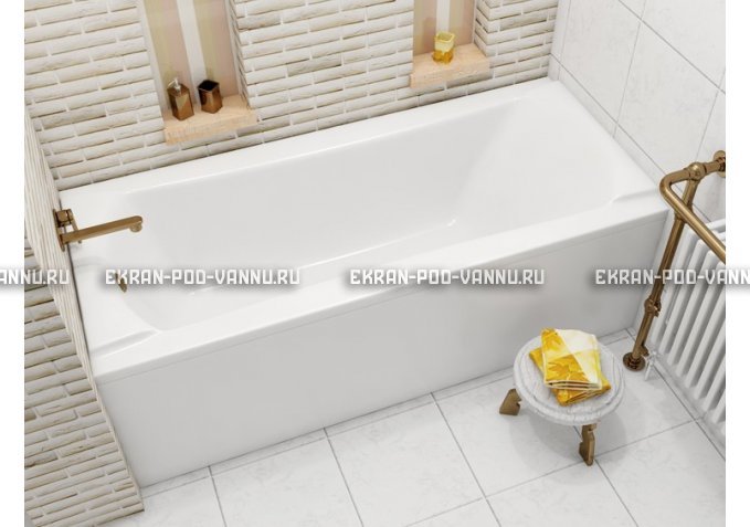 Акриловая ванна Relisan Loara 180x80 – купить по цене 23580 руб. в интернет-магазине в городе Рязань картинка 1