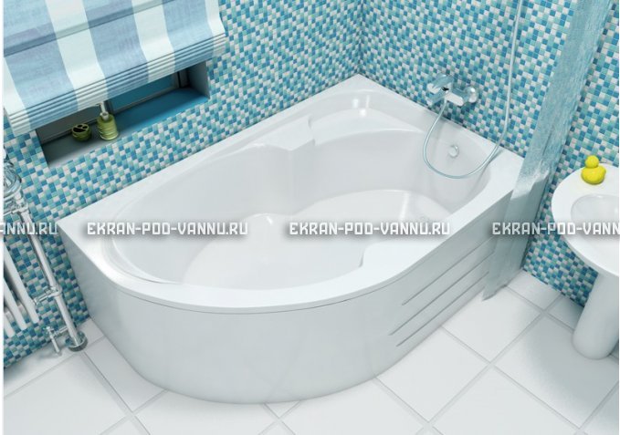 Акриловая ванна Relisan Sofi 170x105 – купить по цене 23480 руб. в интернет-магазине в городе Рязань картинка 1