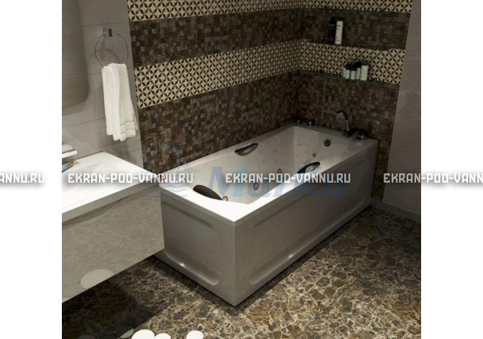 Акриловая ванна 1MarKa Agora 170x75 – купить по цене 13330 руб. в интернет-магазине в городе Рязань картинка 5