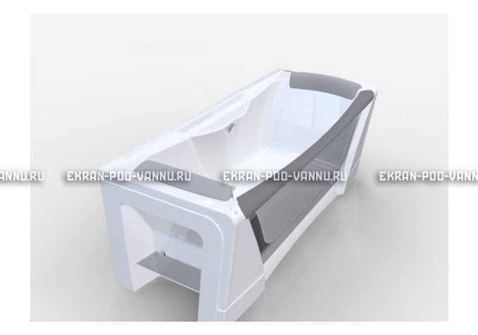 Прозрачная ванна 1MarKa Dolce Vita 180x80 – купить по цене 43200 руб. в интернет-магазине в городе Рязань картинка 3
