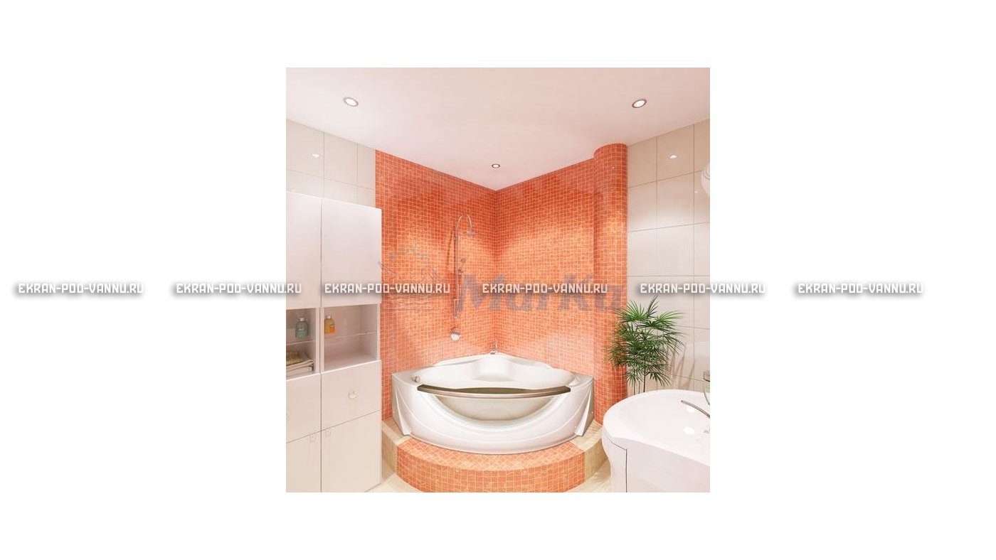 Акриловая ванна 1MarKa Grand Luxe 155х155 – купить по цене 39827 руб. в интернет-магазине в городе Рязань картинка 15