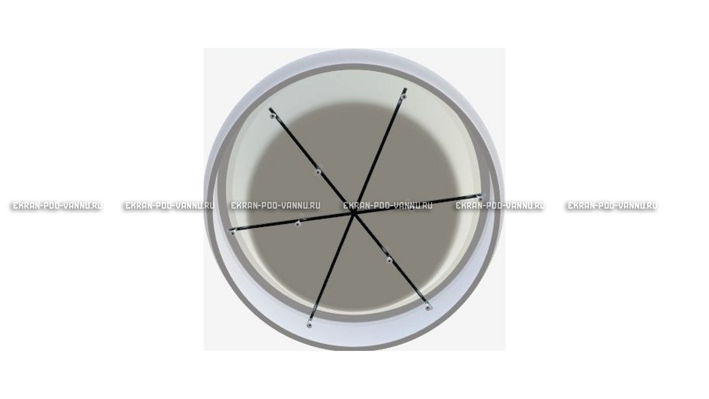 Акриловая ванна 1MarKa Omega 180x180  – купить по цене 42450 руб. в интернет-магазине в городе Рязань картинка 12