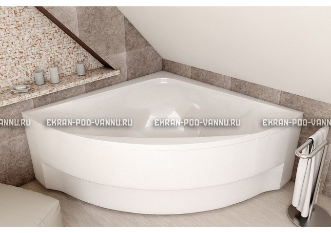 Акриловая ванна Vayer Boomerang 150x150 – купить по цене 59550 руб. в интернет-магазине в городе Рязань картинка 1