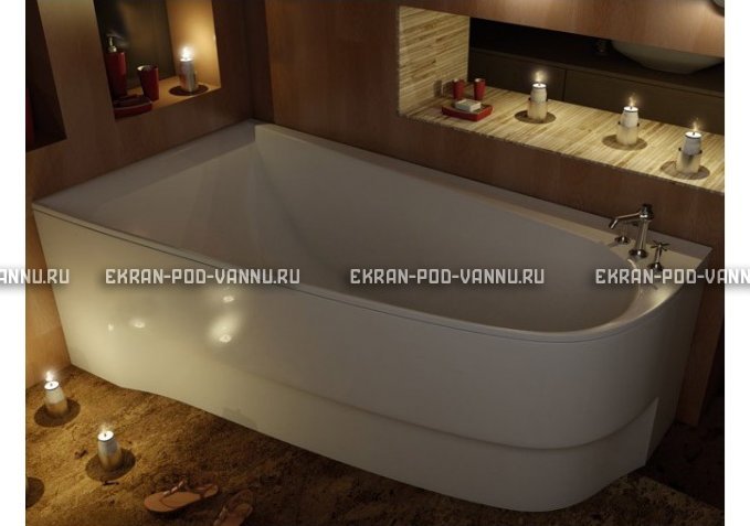 Акриловая ванна Vayer Boomerang 180x100 – купить по цене 53030 руб. в интернет-магазине в городе Рязань картинка 3