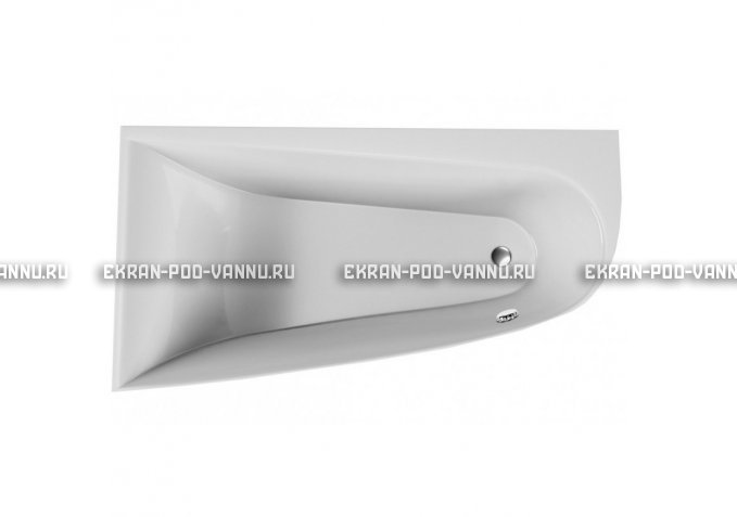 Акриловая ванна Vayer Boomerang 180x100 – купить по цене 53030 руб. в интернет-магазине в городе Рязань картинка 1