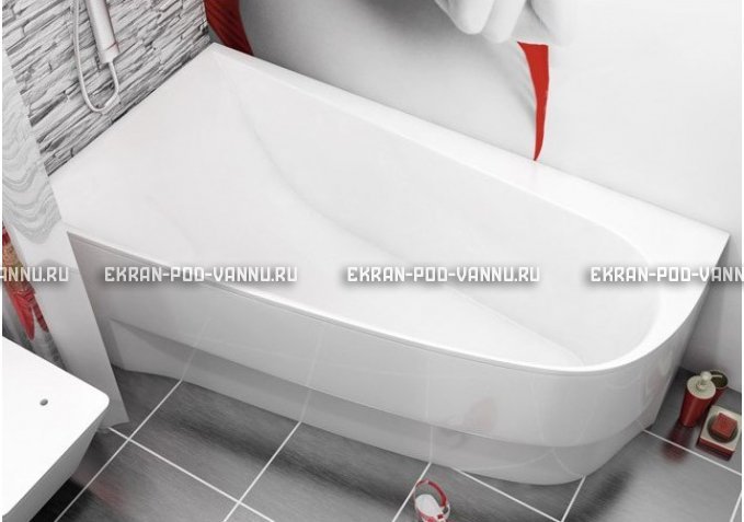 Акриловая ванна Vayer Boomerang 180x80 – купить по цене 43210 руб. в интернет-магазине в городе Рязань картинка 5