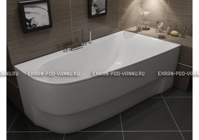 Акриловая ванна Vayer Boomerang 180x100 – купить по цене 53030 руб. в интернет-магазине в городе Рязань картинка 4