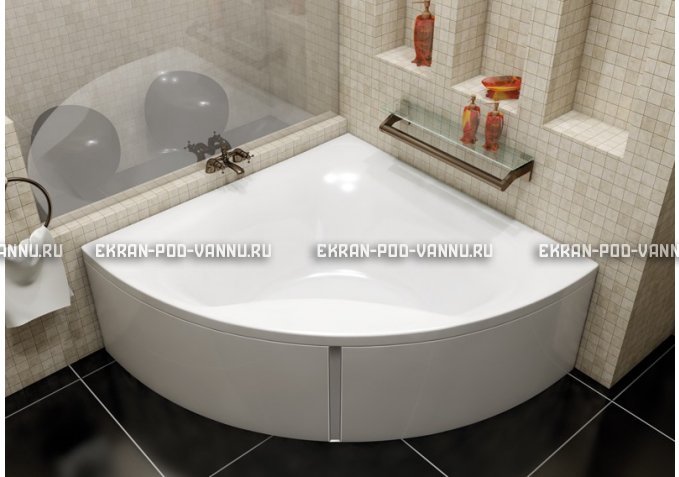 Акриловая ванна Vayer Gaja 150x150 – купить по цене 30350 руб. в интернет-магазине в городе Рязань картинка 1