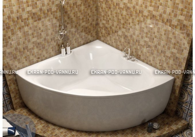 Акриловая ванна Vayer Iryda 150x150 – купить по цене 39550 руб. в интернет-магазине в городе Рязань картинка 1