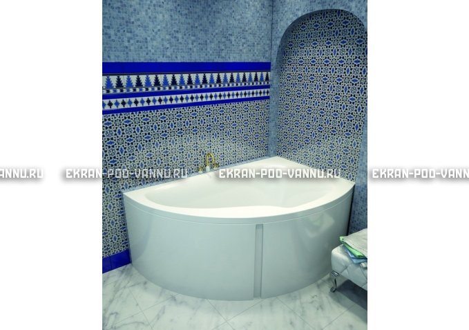 Акриловая ванна Vayer Ismena 160x105 – купить по цене 28350 руб. в интернет-магазине в городе Рязань картинка 1