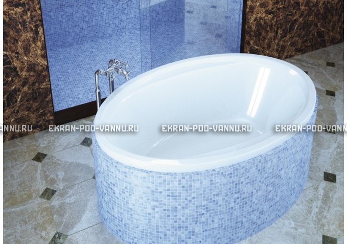 Акриловая ванна Vayer Opal 180x120 – купить по цене 33850 руб. в интернет-магазине в городе Рязань картинка 1