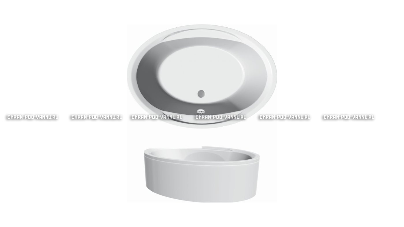 Акриловая ванна Vayer Opal 180x120 – купить по цене 33850 руб. в интернет-магазине в городе Рязань картинка 12