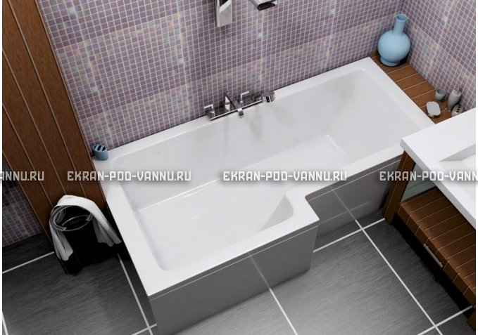 Акриловая ванна Vayer Options 170х70/85 – купить по цене 24110 руб. в интернет-магазине в городе Рязань картинка 1
