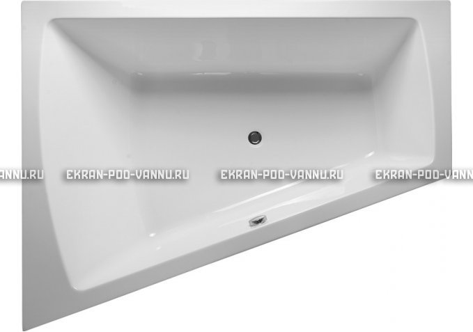 Акриловая ванна Vayer Trinitiy 170x130 – купить по цене 32590 руб. в интернет-магазине в городе Рязань картинка 2