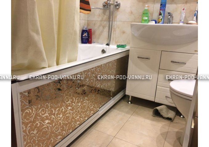 Раздвижной экран EUROPLEX Роликс Золото – купить по цене 12500 руб. в интернет-магазине в городе Рязань картинка 1