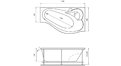 Акриловая ванна Relisan Isabella 170x90x60 – купить по цене 24130 руб. в интернет-магазине в городе Рязань картинка 17