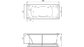Акриловая ванна Relisan Loara 180x80 – купить по цене 23580 руб. в интернет-магазине в городе Рязань картинка 8