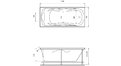 Акриловая ванна Relisan Marina 170x75 – купить по цене 15725 руб. в интернет-магазине в городе Рязань картинка 17