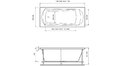 Акриловая ванна Relisan Tamiza 170x70 – купить по цене 18750 руб. в интернет-магазине в городе Рязань картинка 17