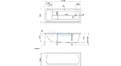 Акриловая ванна 1MarKa Modern 160x70 – купить по цене 9410 руб. в интернет-магазине в городе Рязань картинка 21