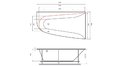 Акриловая ванна Vayer Boomerang 180x100 – купить по цене 53030 руб. в интернет-магазине в городе Рязань картинка 18