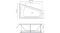 Акриловая ванна Vayer Trinitiy 170x130 – купить по цене 32590 руб. в интернет-магазине в городе Рязань картинка 17
